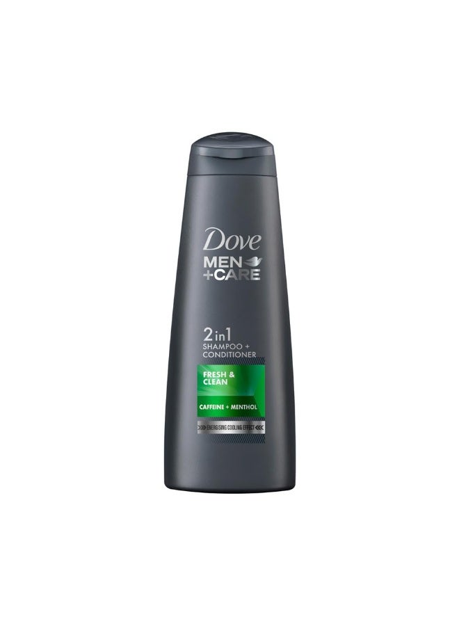 Dove Men+Care Fresh & Clean 2in1 Shampoo+Conditioner, 340 ml